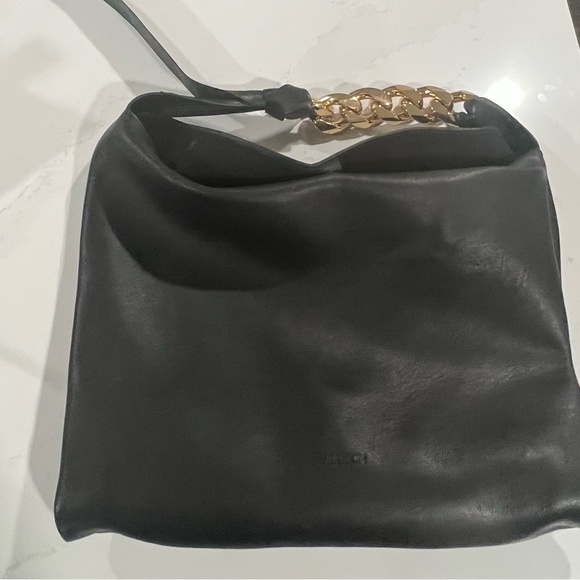 JW ANDERSON Oversized TWIST Black CHAIN HOBO Handbag Tote..SOLD OUT GORGEOUS - Picture 7 of 17